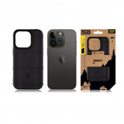 Tactical Infantry Case - удароустойчив силиконов (TPU) калъф за iPhone 14 Pro (черен) 4