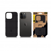 Tactical Infantry Case - удароустойчив силиконов (TPU) калъф за iPhone 14 Pro Max (черен) 4