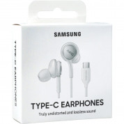 Samsung Earphones Tuned by AKG EO-IC100BW - слушалки с USB-C конектор за Samsung устройства и устройства с USB-C порт (бял) (ритейл опаковка) 8