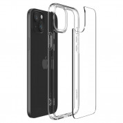 Spigen Crystal Hybrid Case - хибриден кейс с висока степен на защита за iPhone 15 Plus (прозрачен) 7