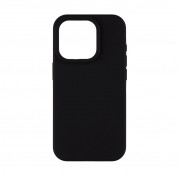 Tactical Velvet Smoothie Cover - силиконов калъф за iPhone 15 Pro (черен)