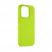 Tactical Velvet Smoothie Cover - силиконов калъф за iPhone 15 Pro (зелен) 2