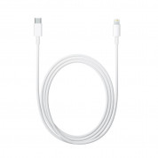 Apple Lightning to USB-C Cable MK0X2ZM/A 1m. with Apple Box - оригинален USB-C кабел към Lightning за Apple устройства с Lightning и/или устройства с USB-C (1 метър)