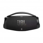 JBL Boombox 3 Wi-Fi - водоустойчив безжичен спийкър с вградена батерия, зареждащ мобилни устройства (черен)  1