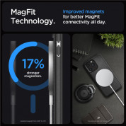Spigen Mag Armor MagSafe Case with MagSafe for iPhone 15 Pro (black) 11