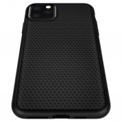 Spigen Liquid Air Case - силиконов (TPU) калъф с висока степен на защита за iPhone 11 Pro Max (черен) 4