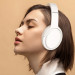 Dudao X22 Pro Active Noise Cancelling Wireless Over-Ear Headphones - безжични блутут слушалки с микрофон за мобилни устройства с Bluetooth (бял) 4