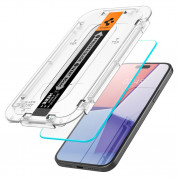 Spigen Glas.tR EZ Fit Tempered Glass - стъклено защитно покритие за дисплея на iPhone 15 Plus (прозрачен) 1