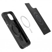 Spigen Mag Armor MagSafe Case - силиконов (TPU) калъф с висока степен на защита с MagSafe за iPhone 15 Plus (черен) 7