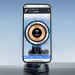 Dudao MagSafe Dashboard Car Mount 15W - поставка за таблото или стъклото на кола с безжично зареждане за iPhone с Magsafe (черен) 4