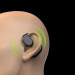Dudao U17H Open-Air Conduction TWS Bluetooth Earphones - спортни безжични блутут слушалки със зареждащ кейс (черен) 5