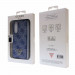 Guess 4G Triangle PU Leather Hard Case - дизайнерски кожен кейс за Samsung Galaxy Z Fold5 (син) 6