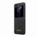 Guess Glitter Flakes Metal Logo Case - хибриден удароустойчив кейс за Samsung Galaxy Z Flip5 (черен) 5