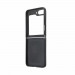 Guess Glitter Flakes Metal Logo Case - хибриден удароустойчив кейс за Samsung Galaxy Z Flip5 (черен) 6