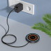 Tech-Protect USB-C Magnetic Wireless Qi Charger Qi15W-A30 - поставка (пад) за безжично зареждане за iPhone с Magsafe (черен) 6