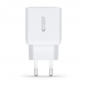 Tech-Protect Wall Charger Dual USB-C 35W PD (white) 2
