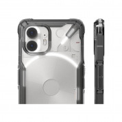 Ringke Fusion X Case - хибриден удароустойчив кейс за Nothing Phone 2 (черен-прозрачен) 4