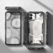 Ringke Fusion X Case - хибриден удароустойчив кейс за Nothing Phone 2 (черен-прозрачен) 6