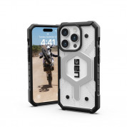 Urban Armor Gear Pathfinder MagSafe Case for iPhone 15 Pro (ice)