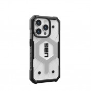 Urban Armor Gear Pathfinder MagSafe Case for iPhone 15 Pro (ice) 4