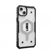 Urban Armor Gear Pathfinder MagSafe Case - удароустойчив хибриден кейс за iPhone 15 Plus (прозрачен) 4