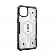 Urban Armor Gear Pathfinder MagSafe Case - удароустойчив хибриден кейс за iPhone 15 Plus (прозрачен) 13
