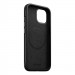 Nomad Modern Leather MagSafe Case - кожен (естествена кожа) кейс с MagSafe за iPhone 15 (тъмнокафяв) 6