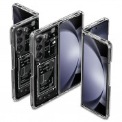 Spigen Ultra Hybrid Zero One Case - хибриден кейс с висока степен на защита за Samsung Galaxy Z Fold5 (черен)  2