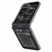 Spigen AirSkin Zero One Case - качествен поликарбонатов кейс за Samsung Galaxy Z Flip5 (прозрачен) 1
