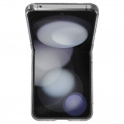 Spigen AirSkin Zero One Case - качествен поликарбонатов кейс за Samsung Galaxy Z Flip5 (прозрачен) 10