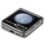Spigen AirSkin Zero One Case - качествен поликарбонатов кейс за Samsung Galaxy Z Flip5 (прозрачен) 6