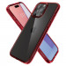 Spigen Ultra Hybrid Case - хибриден кейс с висока степен на защита за iPhone 15 Pro (червен-прозрачен) 7