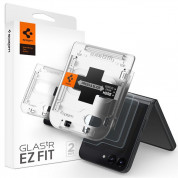 Spigen Glas.tR EZ Fit Tempered Glass 2 Pack - 2 броя стъклени защитни покрития за дисплея на Samsung Galaxy Z Flip5 (прозрачно)