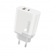 Dudao Dual Travel Fast Wall Charger 22.5W (white)