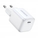 Ugreen Nexode GaN Fast Wall Charger 30W - захранване за ел. мрежа с USB-C изход с технология за бързо зареждане (бял)  1