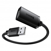 Baseus AirJoy USB 2.0 Extension Cable - удължителен USB-A кабел (50 см) (черен) 4