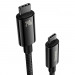Baseus Tungsten Gold USB-C to USB-C Cable 240W (CAWJ040101) - кабел с бързо зареждане за устройства с USB-C порт (200 см) (черен)  2