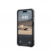Urban Armor Gear Monarch Case for iPhone 15 Pro (carbon fiber) 6