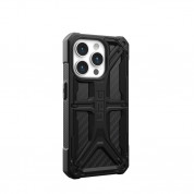 Urban Armor Gear Monarch Case for iPhone 15 Pro (carbon fiber) 4