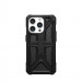Urban Armor Gear Monarch Case - удароустойчив хибриден кейс за iPhone 15 Pro (черен-карбон) 3