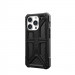 Urban Armor Gear Monarch Case - удароустойчив хибриден кейс за iPhone 15 Pro (черен-карбон) 4