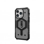 Urban Armor Gear Pathfinder MagSafe Case - удароустойчив хибриден кейс за iPhone 15 Pro (сив) 3