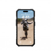 Urban Armor Gear Pathfinder MagSafe Case - удароустойчив хибриден кейс за iPhone 15 Pro (сив) 7