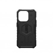 Urban Armor Gear Pathfinder MagSafe Case for iPhone 15 Pro (black) 11