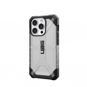 Urban Armor Gear Plasma Case for iPhone 15 Pro (ice) 3