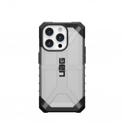 Urban Armor Gear Plasma Case for iPhone 15 Pro (ice) 2