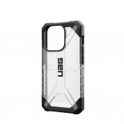 Urban Armor Gear Plasma Case for iPhone 15 Pro (ice) 12