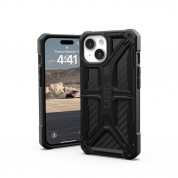 Urban Armor Gear Monarch Case for iPhone 15 (carbon fiber)