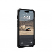 Urban Armor Gear Monarch Case for iPhone 15 (carbon fiber) 5