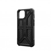 Urban Armor Gear Monarch Case for iPhone 15 (carbon fiber) 12